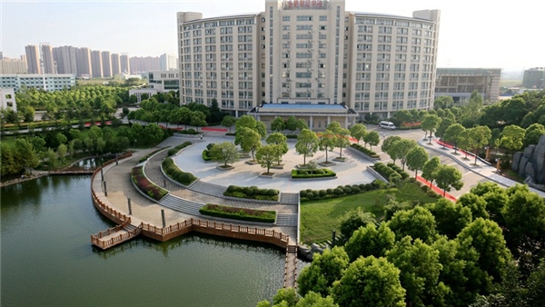 合肥财经学院栏杆及楼梯
